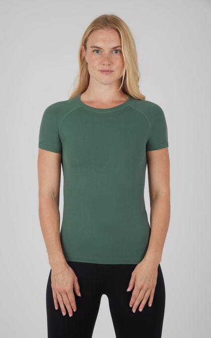 Seamless Active Short Sleeve Top