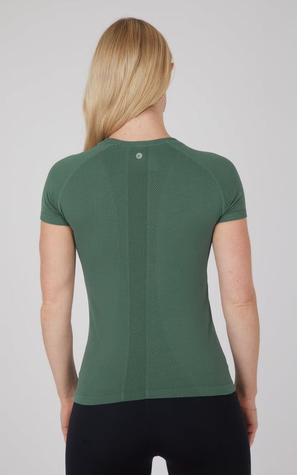 Seamless Active Short Sleeve Top - Our Earthy Story