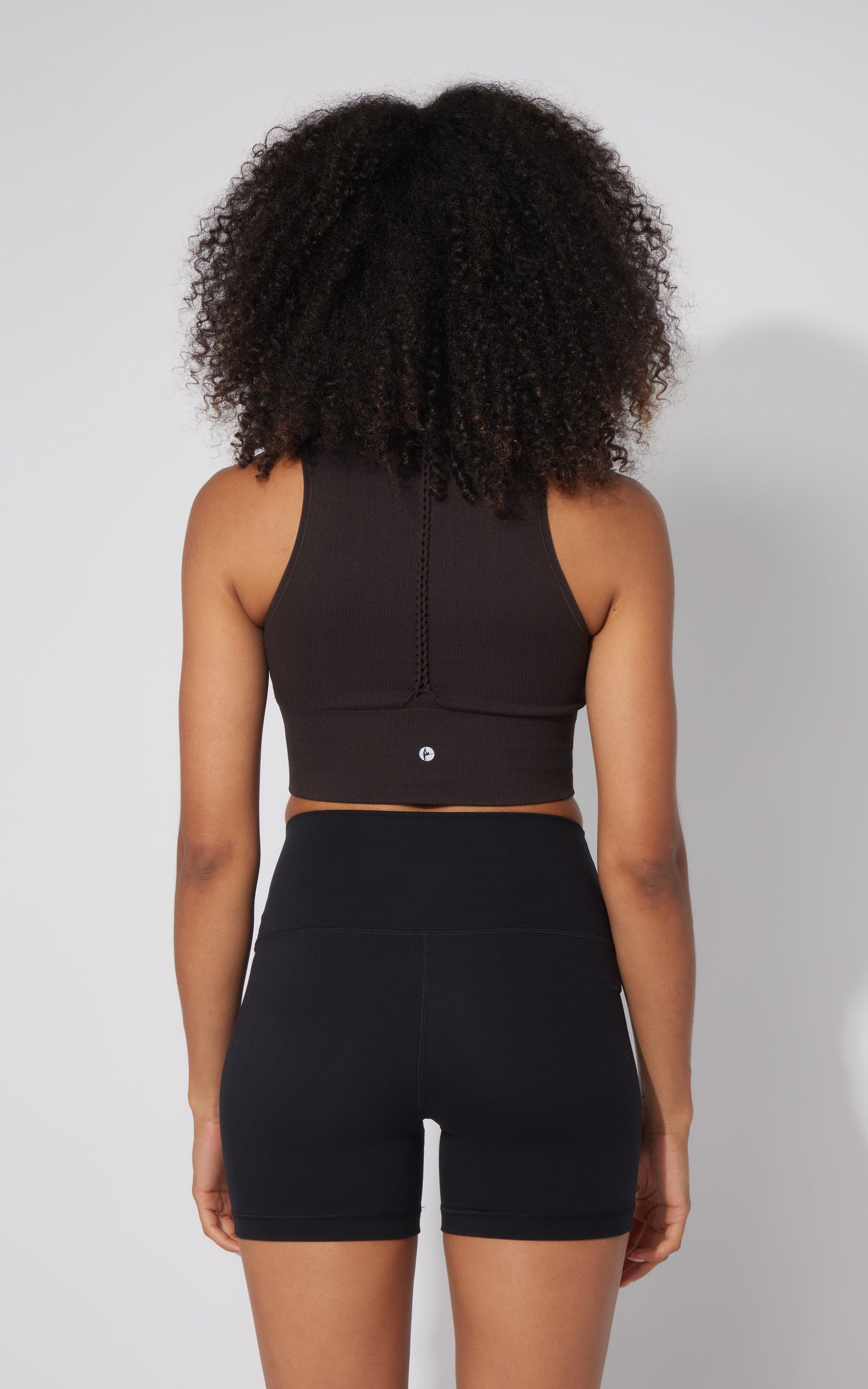 2 PK Ribbed Seamless V-Neck Cropped Tank Top - Our Cafe Story