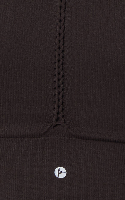 2 PK Ribbed Seamless V-Neck Cropped Tank Top