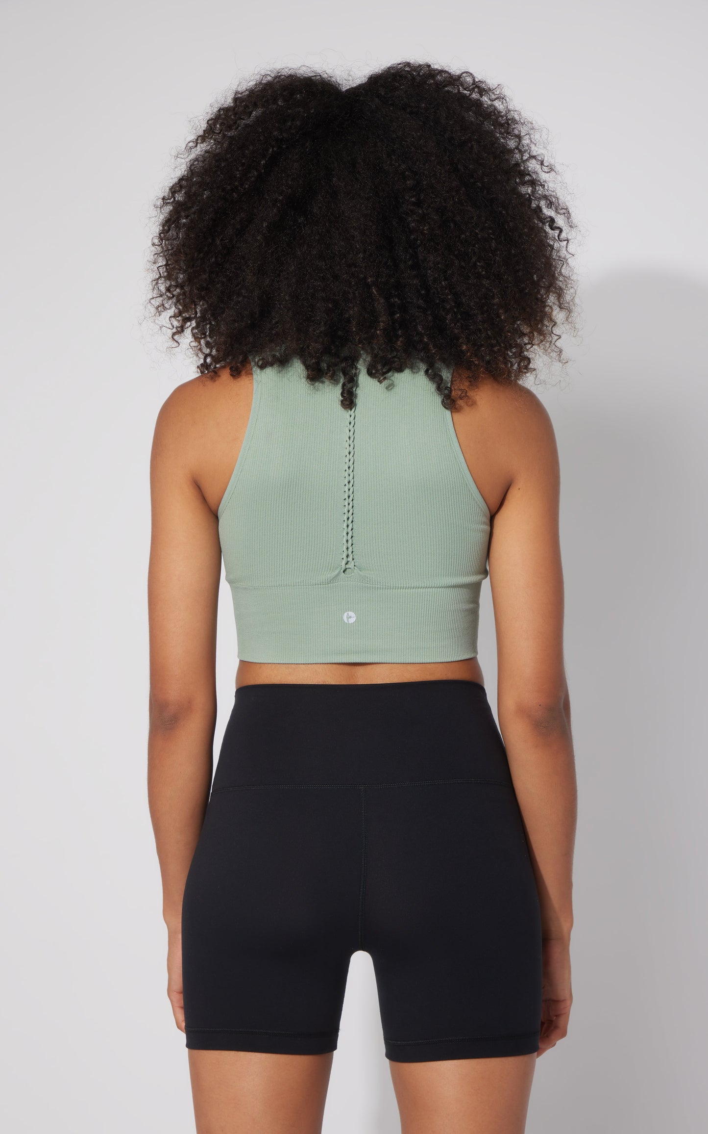 2 PK Ribbed Seamless V-Neck Cropped Tank Top - Our Cafe Story