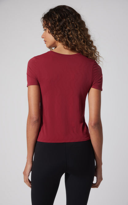 Seamless Patterned Short Sleeve Top - Our Ocean Core Story