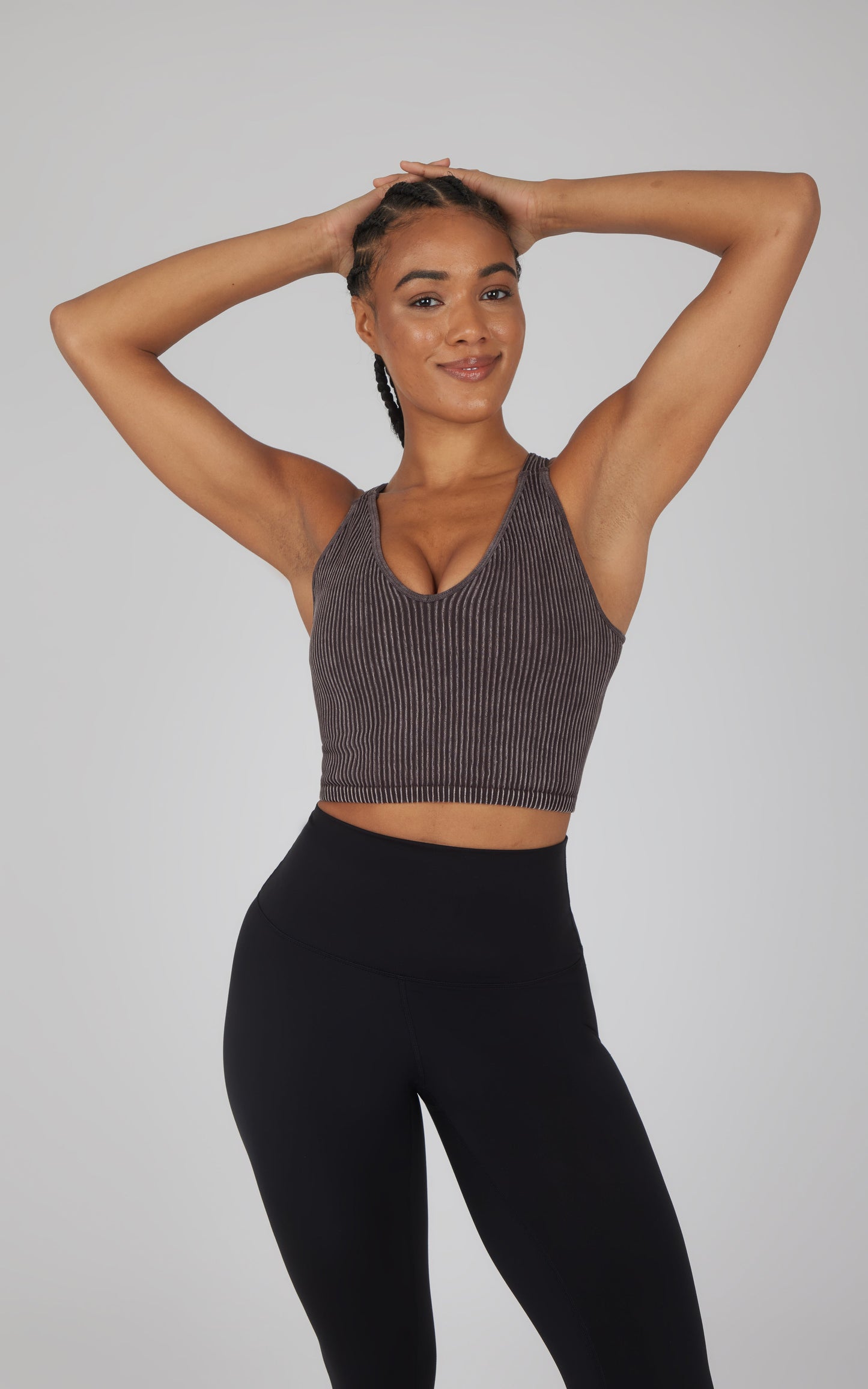 2 PK Stone Wash V-Neck Tank - Our Stone Story