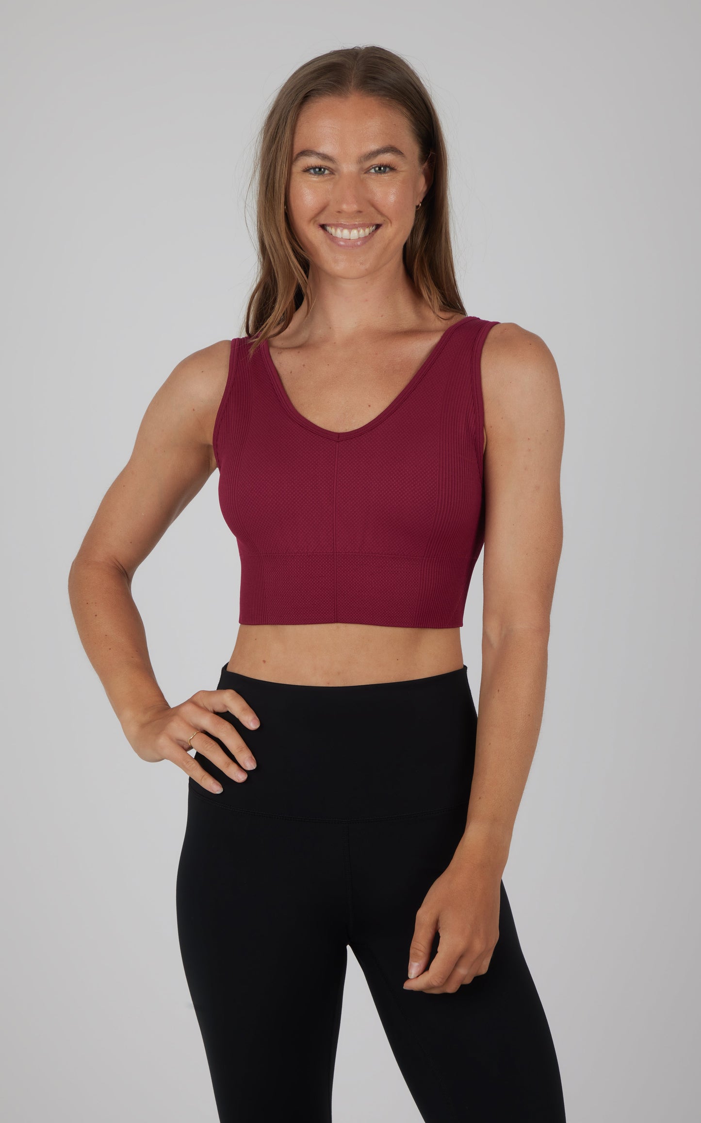 Seamless Multitextured Bra - Our Cafe Story