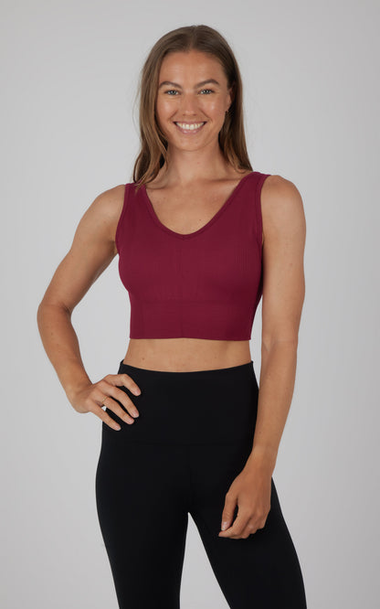 Seamless Multitextured Bra - Our Cafe Story