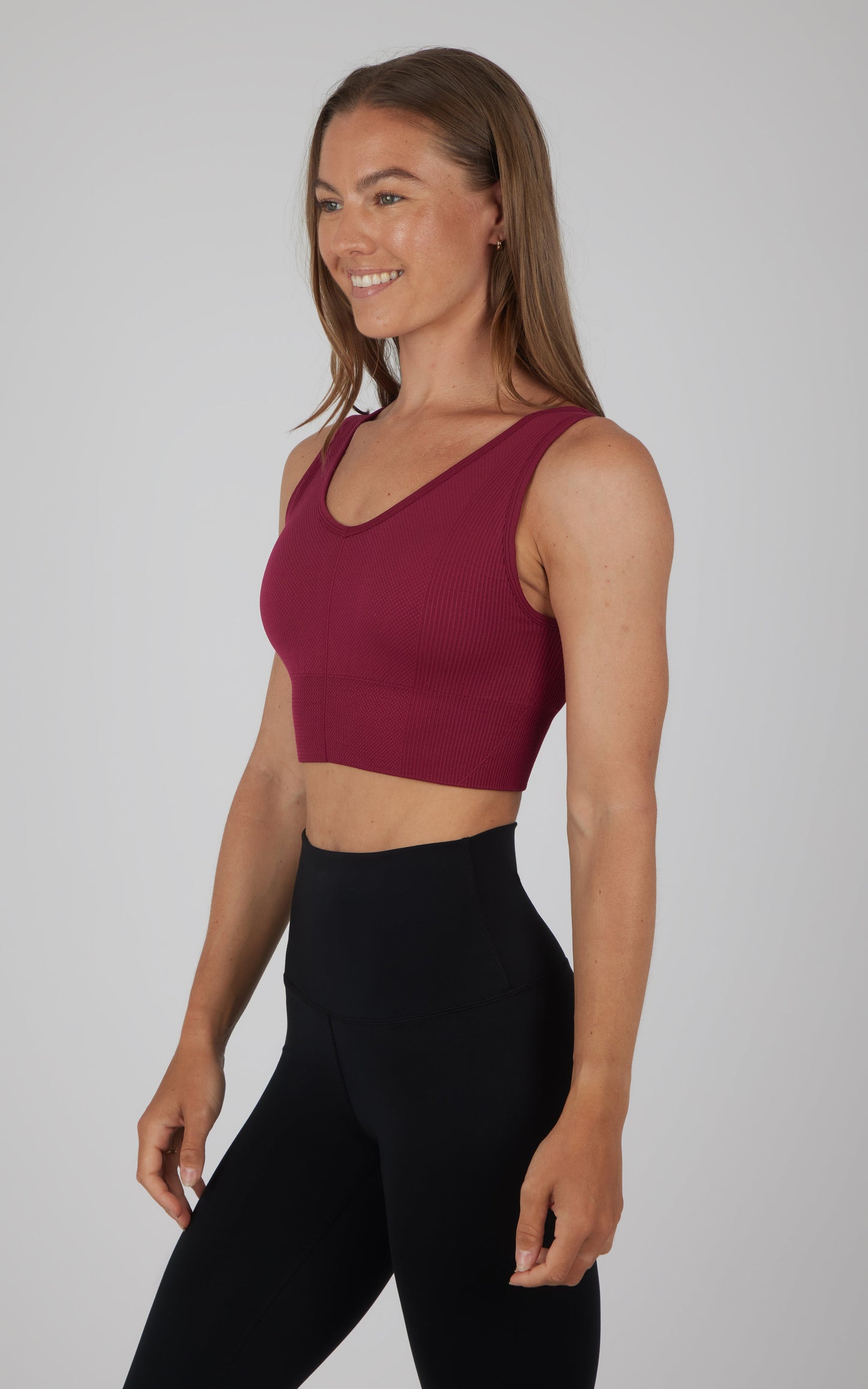 Seamless Multitextured Bra - Our Cafe Story