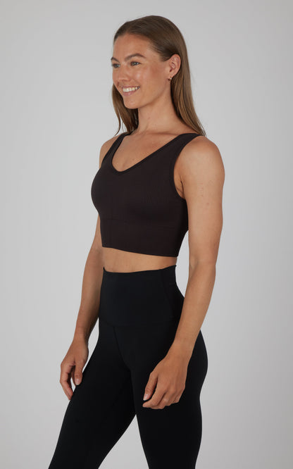 Seamless Multitextured Bra - Our Cafe Story