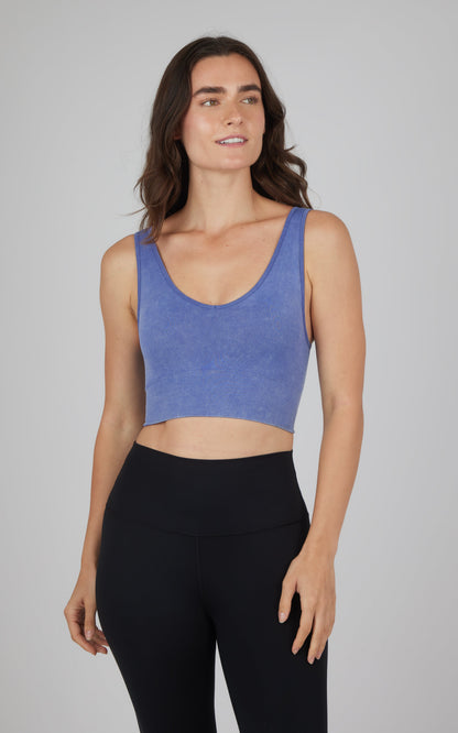 2 PK Stone Wash Bra Tank -Our Stone Story