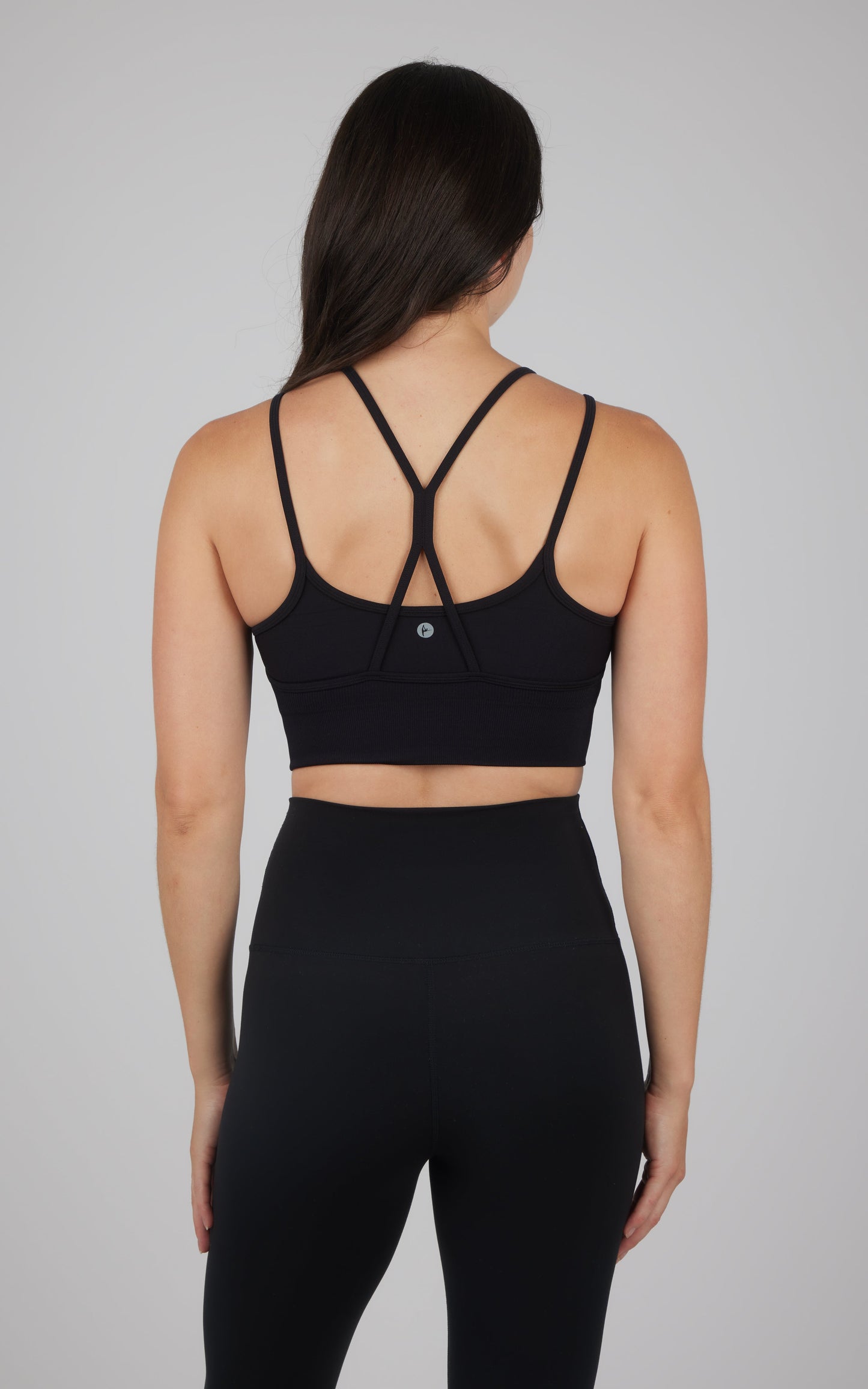 Ribbed Seamless Double Layer Bra
