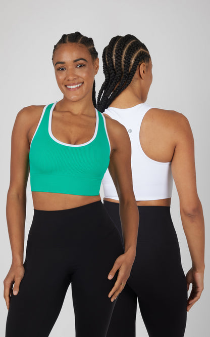2 PK Seamless Racerback Bra - Our Ocean Core Story
