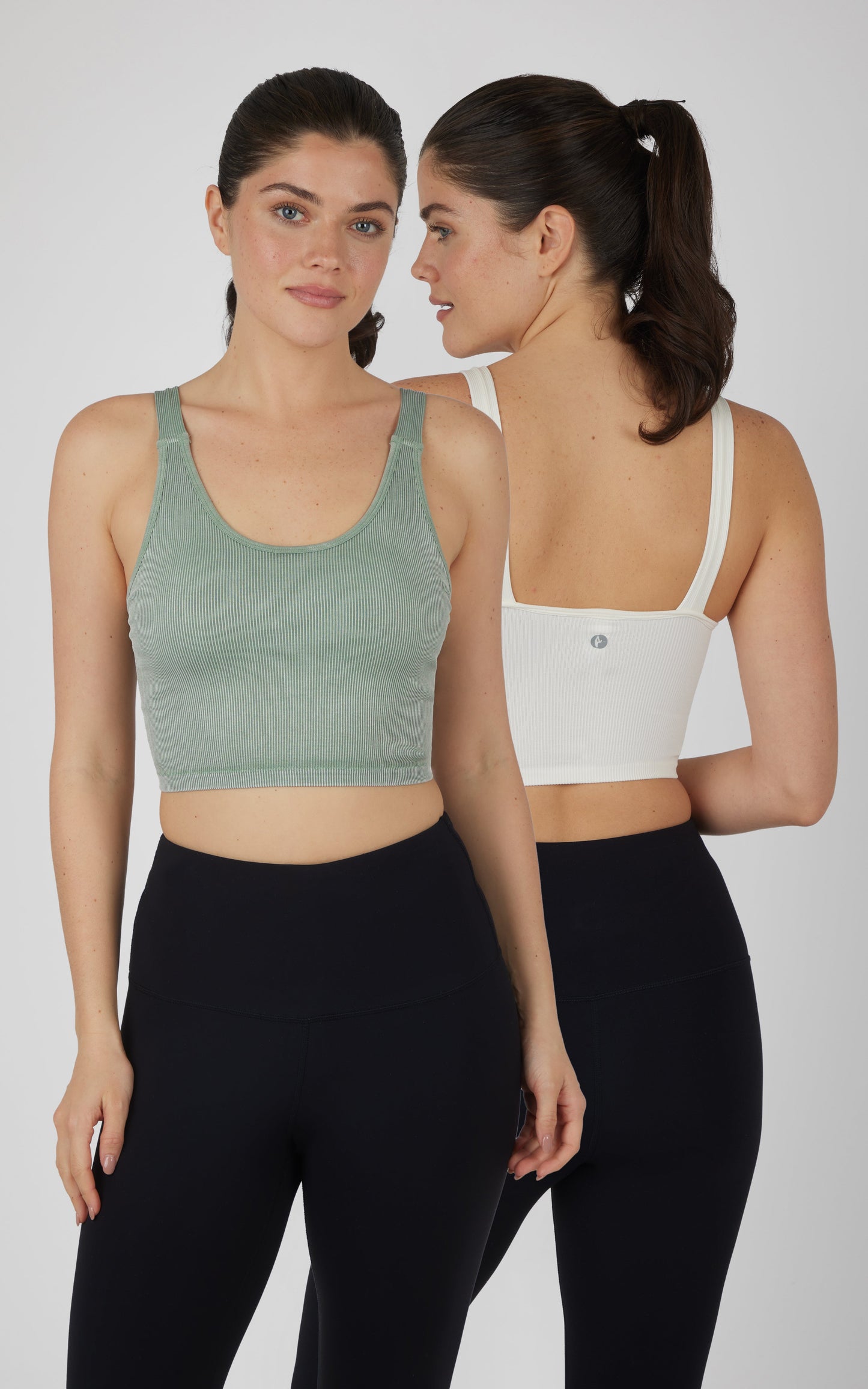 Stonewash 2 PK Scoop Neck Bralette Tank - Our Stone Story