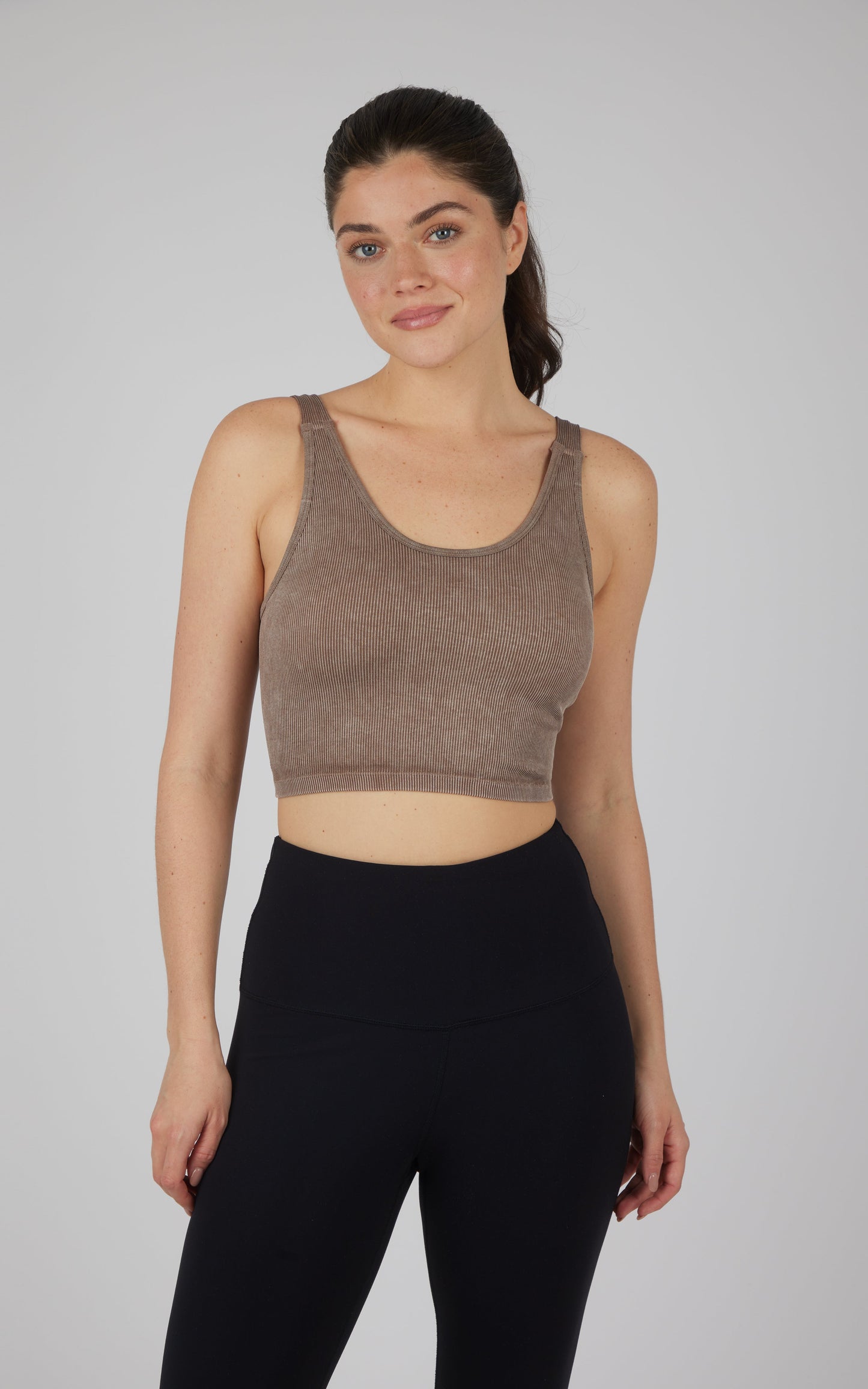 Stonewash 2 PK Scoop Neck Bralette Tank - Our Stone Story