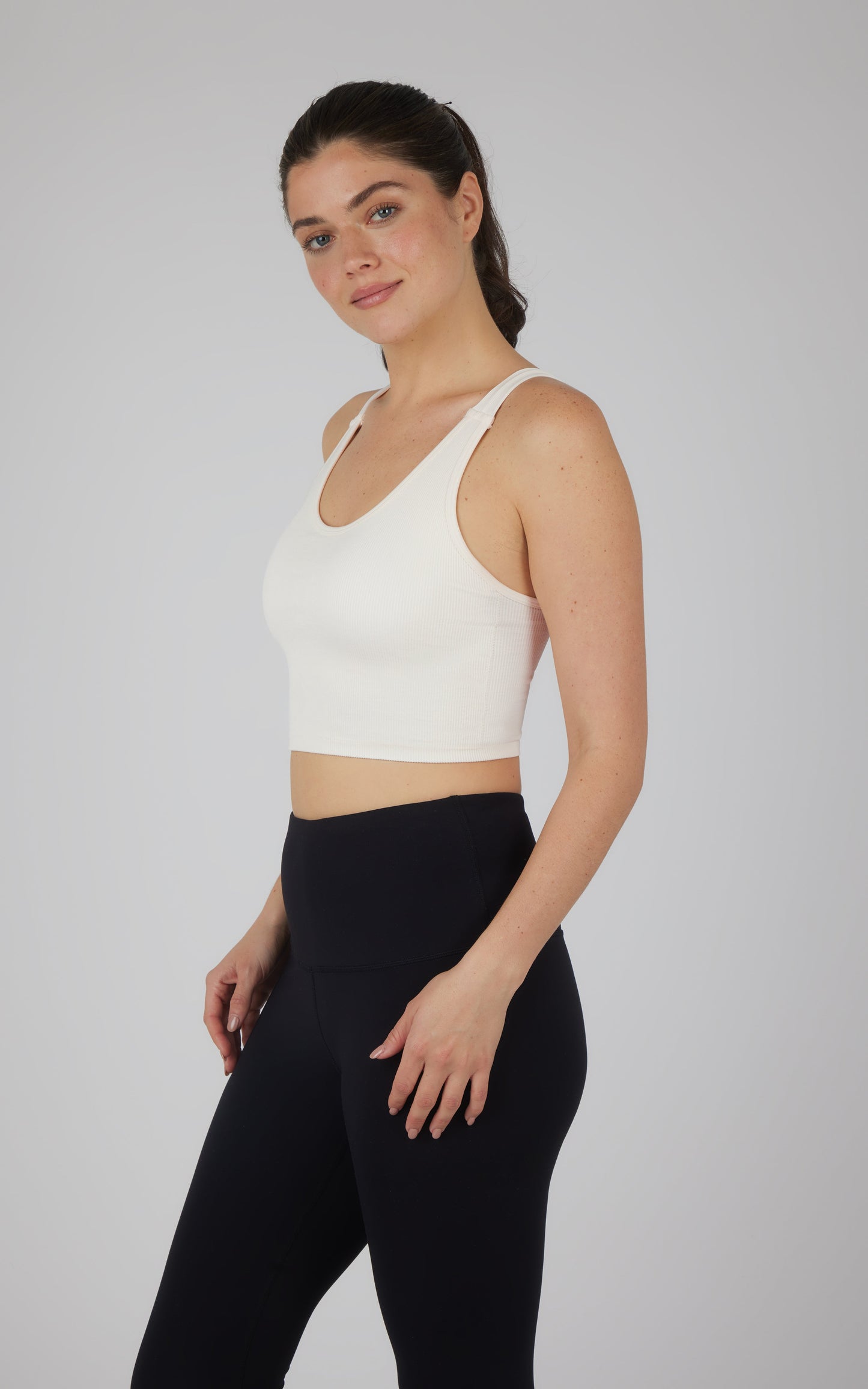 Stonewash 2 PK Scoop Neck Bralette Tank