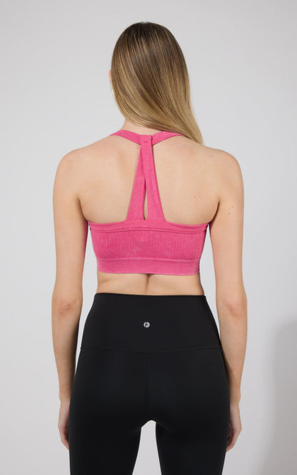 2 PK Stone Washed Seamless Marvella Bra Tank