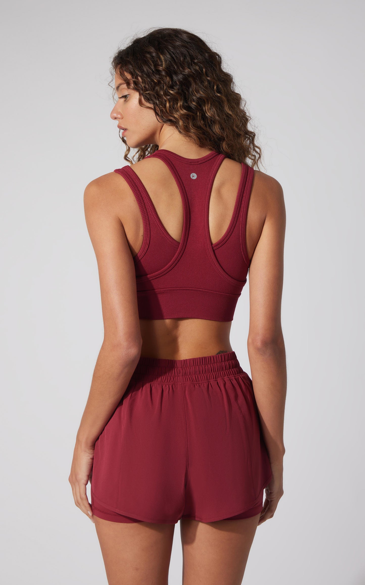 Seamless Ribbed Double Layer Bra - Our Ocean Core Story