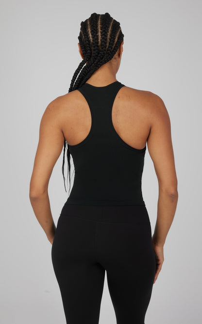 2 PK Seamless Racerback Tank Top with Built in Bra