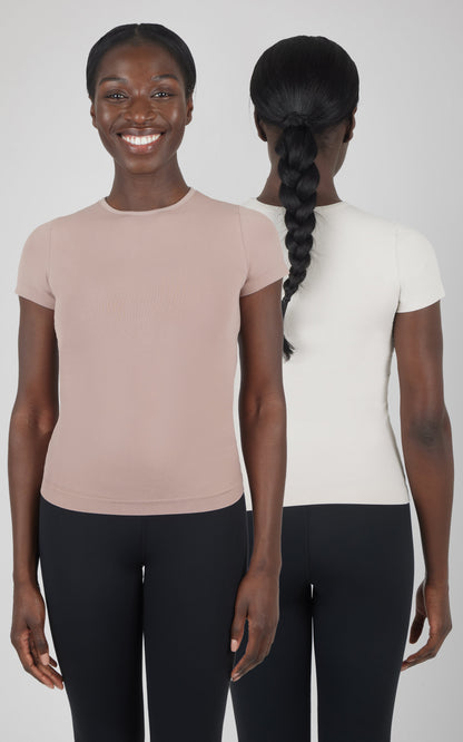 2 PK Short Sleeve Top - Our Cafe Story
