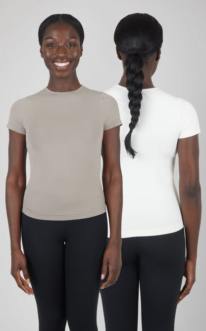 2 PK Short Sleeve Top - Our Linen Story