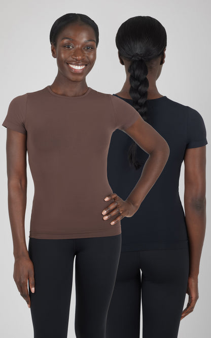 2 PK Short Sleeve Top - Our Linen Story