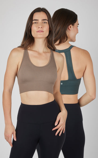 2 PK Ribbed Bralette - Our Ocean Core Story - Our Ocean Core Story