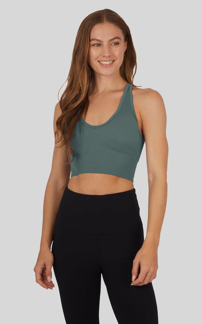 2 PK Ribbed Bralette
