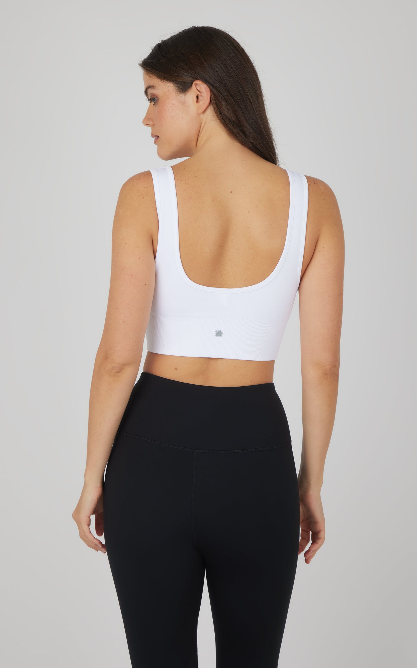 2 PK Textured Seamless Scooped Neck Bra