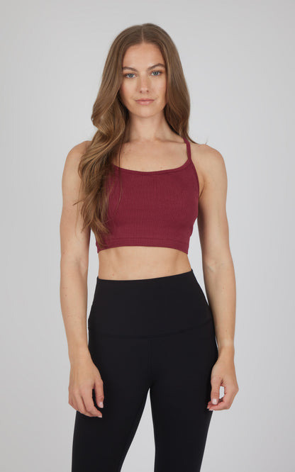 2 PK Ribbed Seamless Rosaline Bra - Our Cafe Story