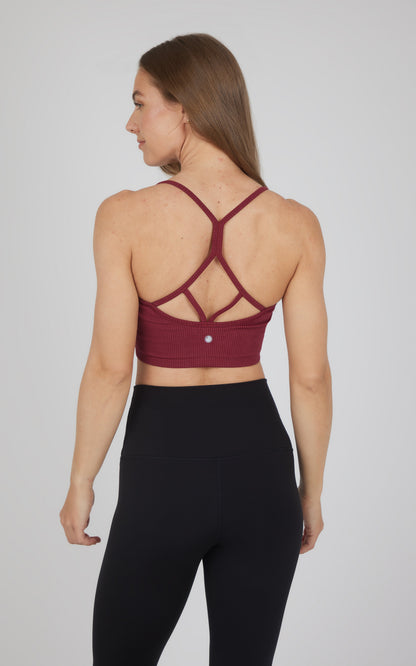 2 PK Ribbed Seamless Rosaline Bra - Our Cafe Story