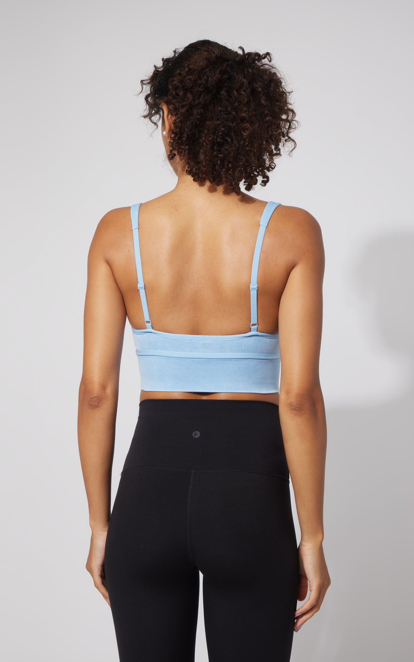 2 PK Stonewash Ribbed Seamless Bra - Our Petal Tone Story