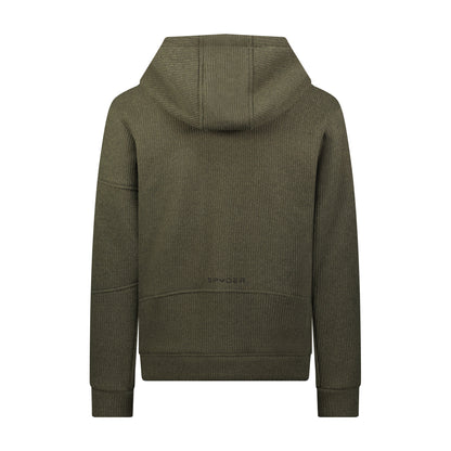 Mens Sherpa Hoodie - Olive