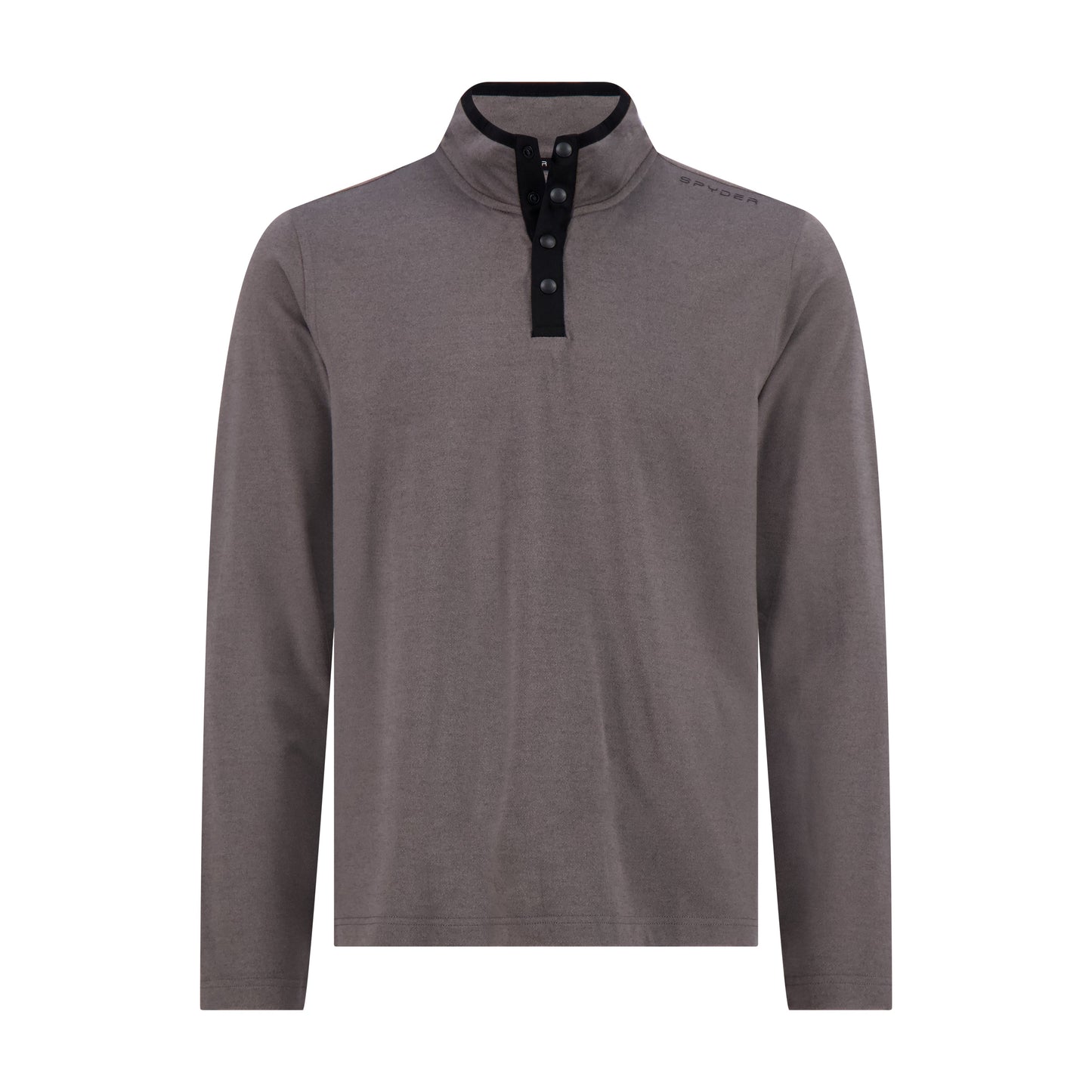 Spyder Men's Marled French Terry Quarter Snap - Polar