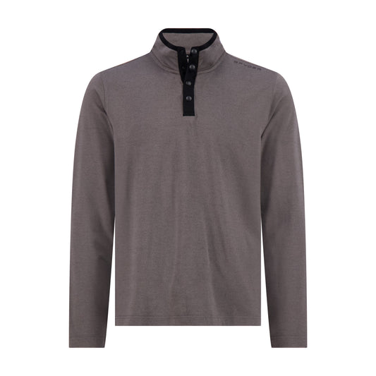 Spyder Men's Marled French Terry Quarter Snap - Polar
