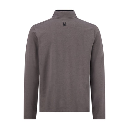 Spyder Men's Marled French Terry Quarter Snap - Polar