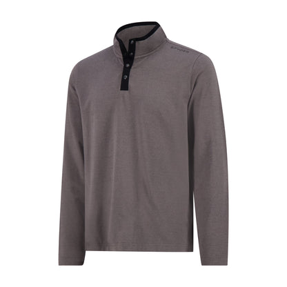Spyder Men's Marled French Terry Quarter Snap - Polar