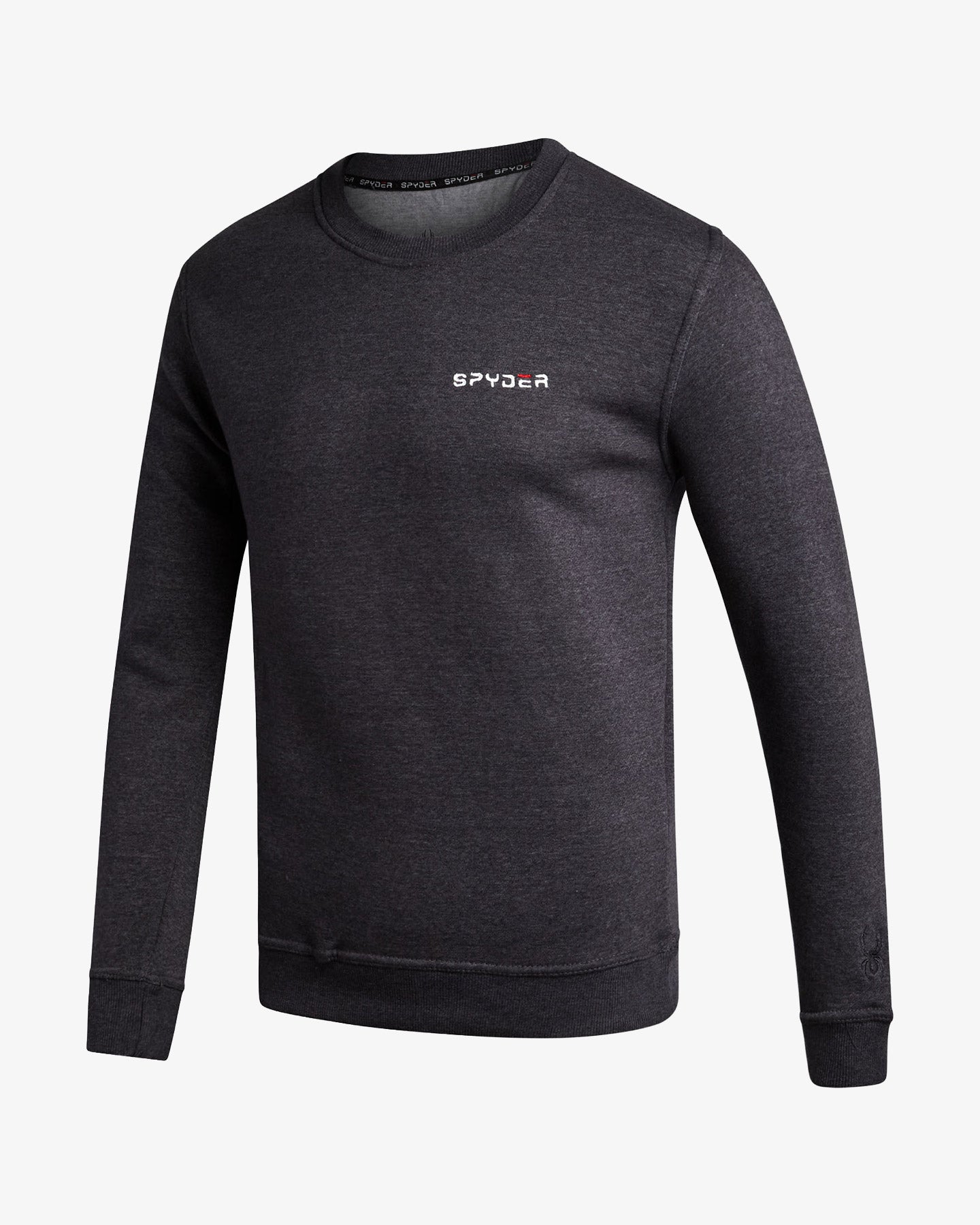 Men's Fleece Crew - Charcoal Heather