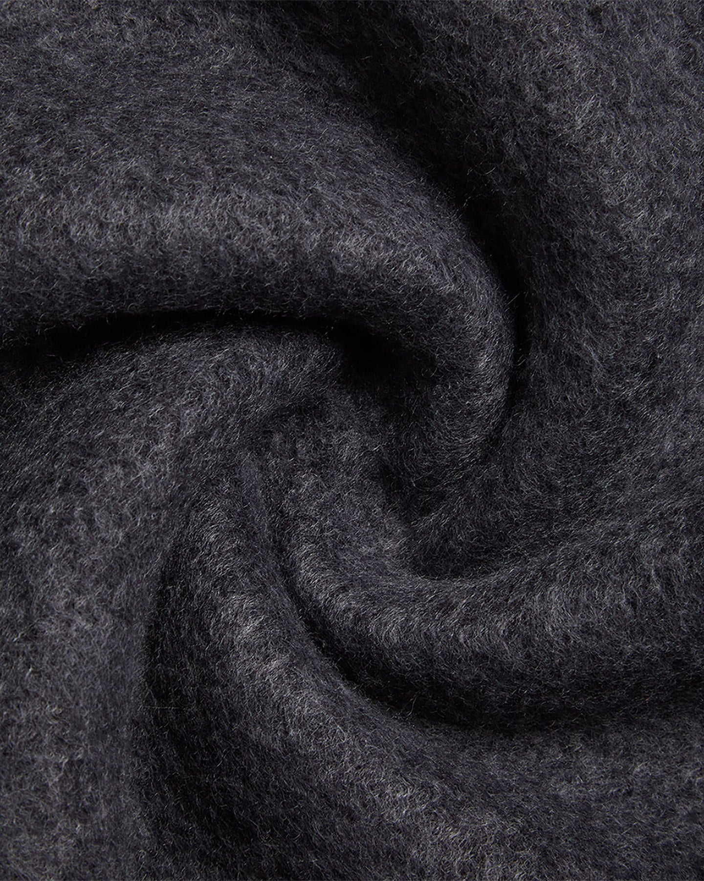 Men's Fleece Crew - Charcoal Heather