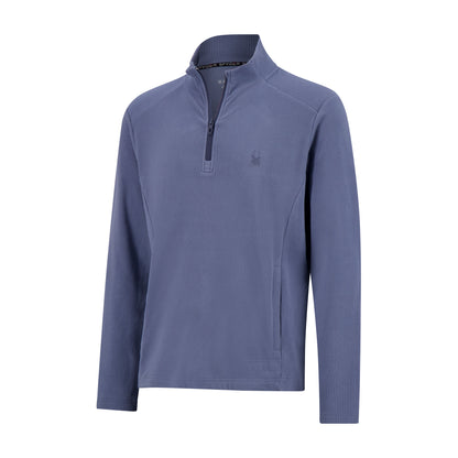 Spyder Men's Corduroy Quarter Zip - Midnight Blue