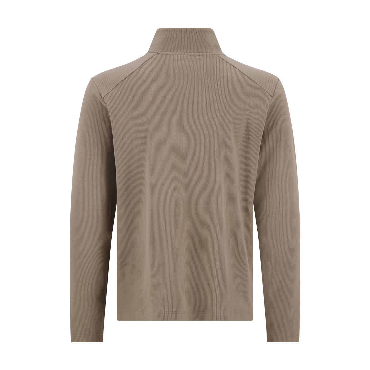 Spyder Men's Corduroy Double Knit Quarter Zip - Timber