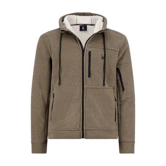 Spyder Men’s Sherpa Hoodie - Timber