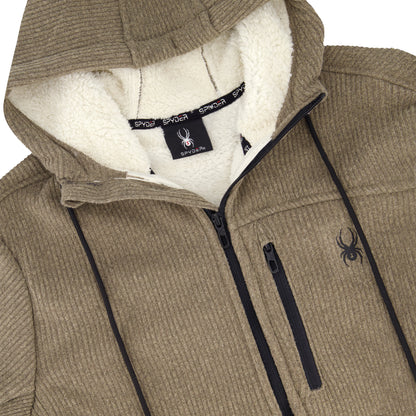 Mens Sherpa Hoodie - Timber