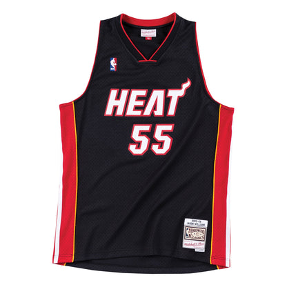 Mitchell & Ness Men's NBA Swingman Road Jersey Heat 05 Jason Williams