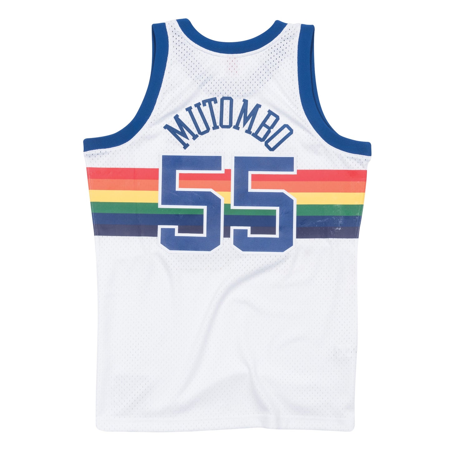Mitchell & Ness Men's NBA Swingman Jersey Nuggets 91-92 Dikembe Mutombo
