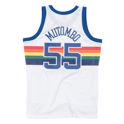 Mitchell & Ness Men's NBA Swingman Jersey Nuggets 91-92 Dikembe Mutombo