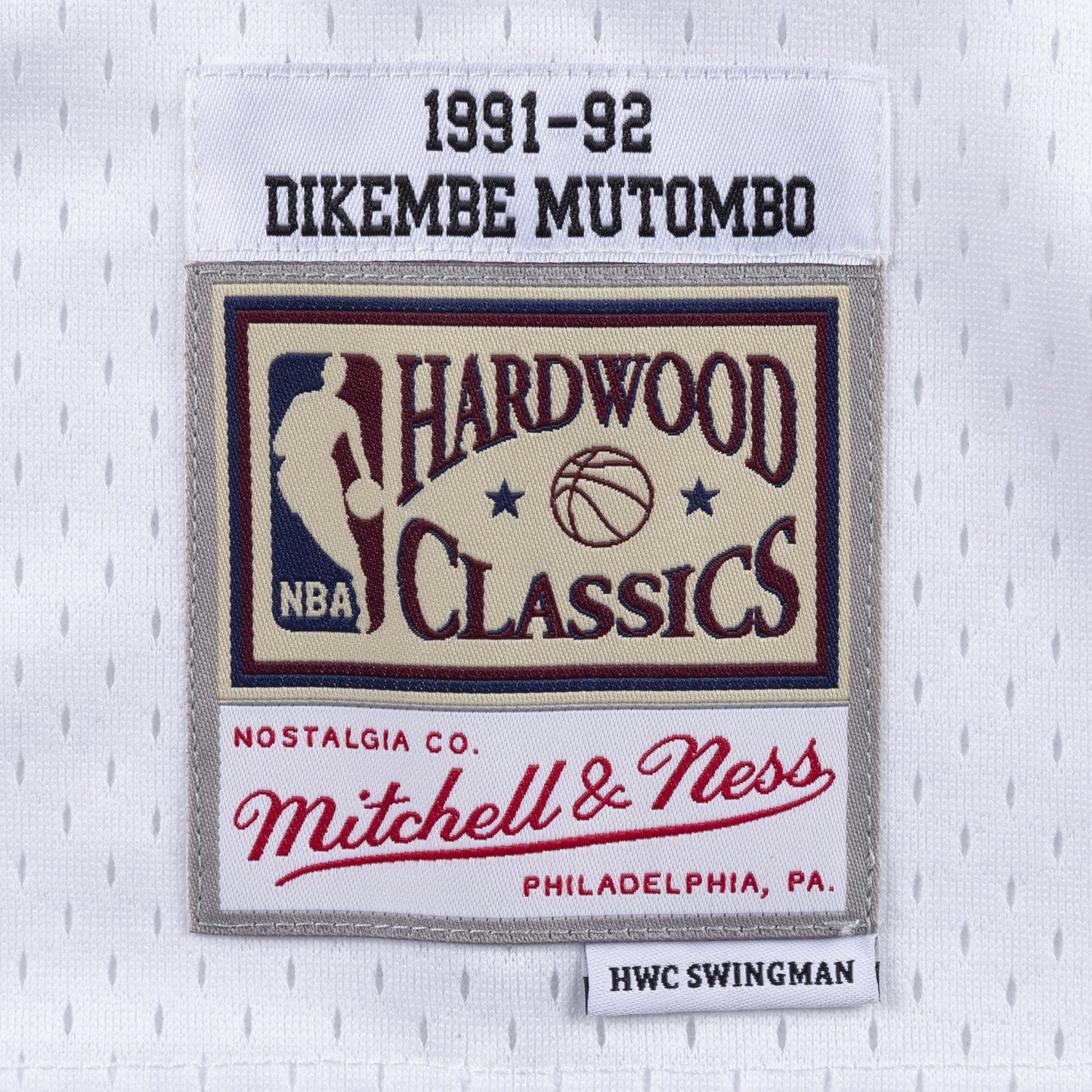 Mitchell & Ness Men's NBA Swingman Jersey Nuggets 91-92 Dikembe Mutombo