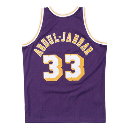 Mitchell & Ness Men's NBA Swingman Jersey Lakers 83 Kareem Abdul-Jabbar