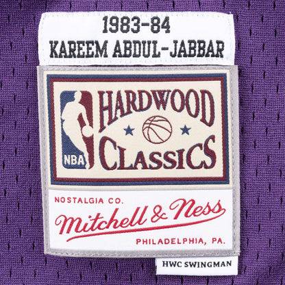 Mitchell & Ness Men's NBA Swingman Jersey Lakers 83 Kareem Abdul-Jabbar