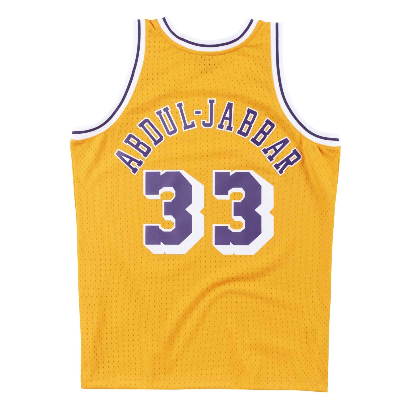 Mitchell & Ness Men's NBA Swingman Jersey Lakers 84 Kareem Abdul-Jabbar
