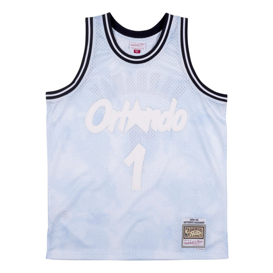 Mitchell & Ness Men's NBA Cloudy Skies Swingman Jersey 94 Orlando Magic Penny