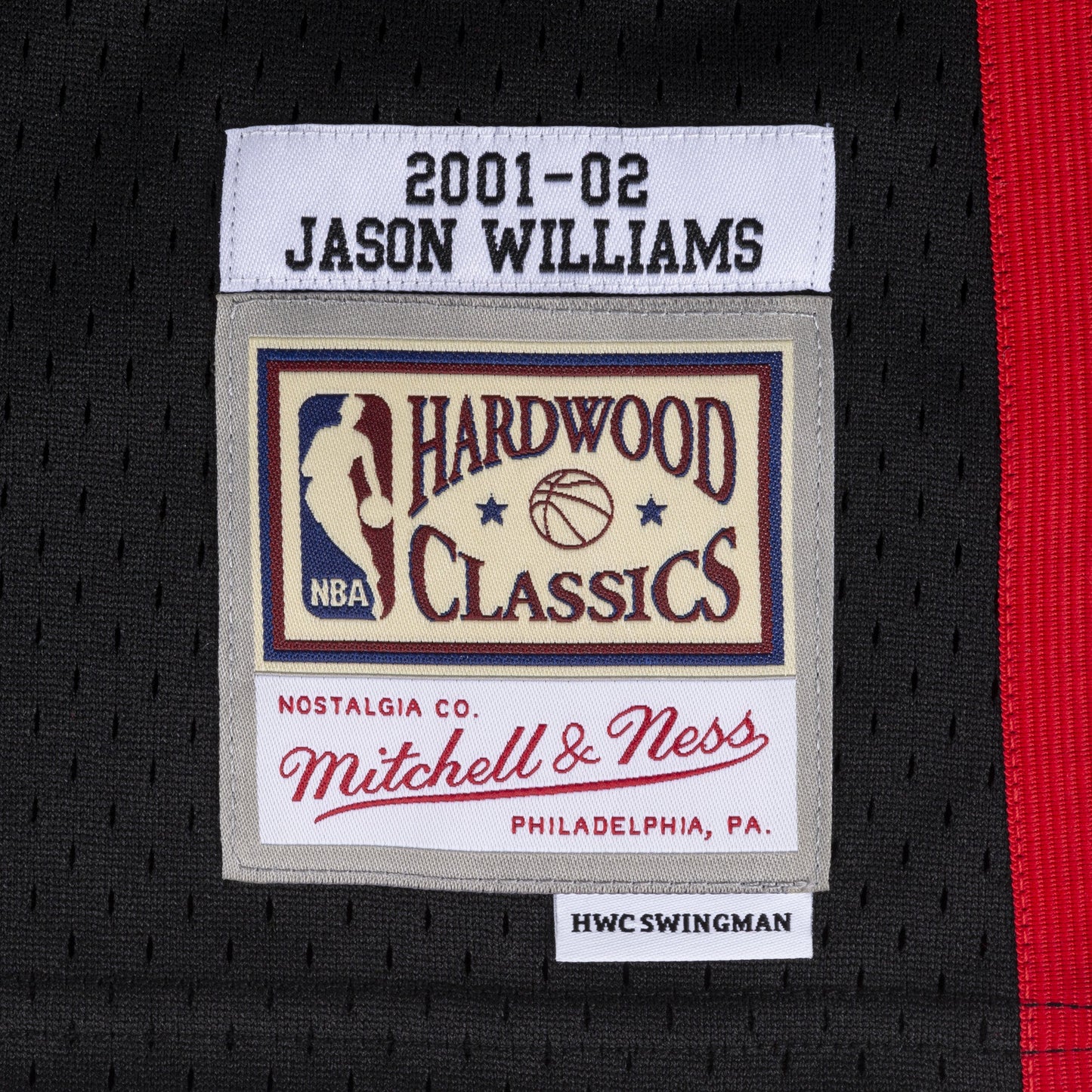 Mitchell & Ness Men's NBA Swingman Jersey Grizzlies 01 Jason Williams