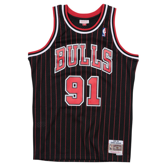 Mitchell & Ness Men's NBA Swingman Alternate Jersey Bulls 1995 Dennis Rodman